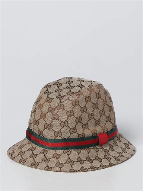 Cappello Gucci in tessuto con monogram GG jacquard .